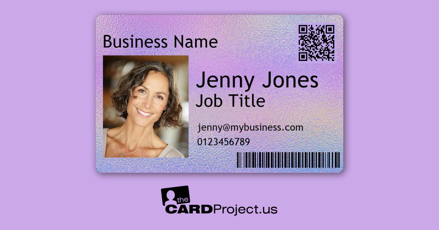 Employee ID Card Double Design 7 (FRONT)